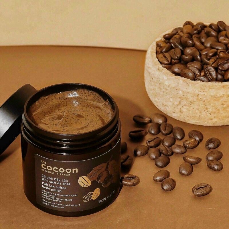 Tẩy da chết cocoon cà phê đắk lắk