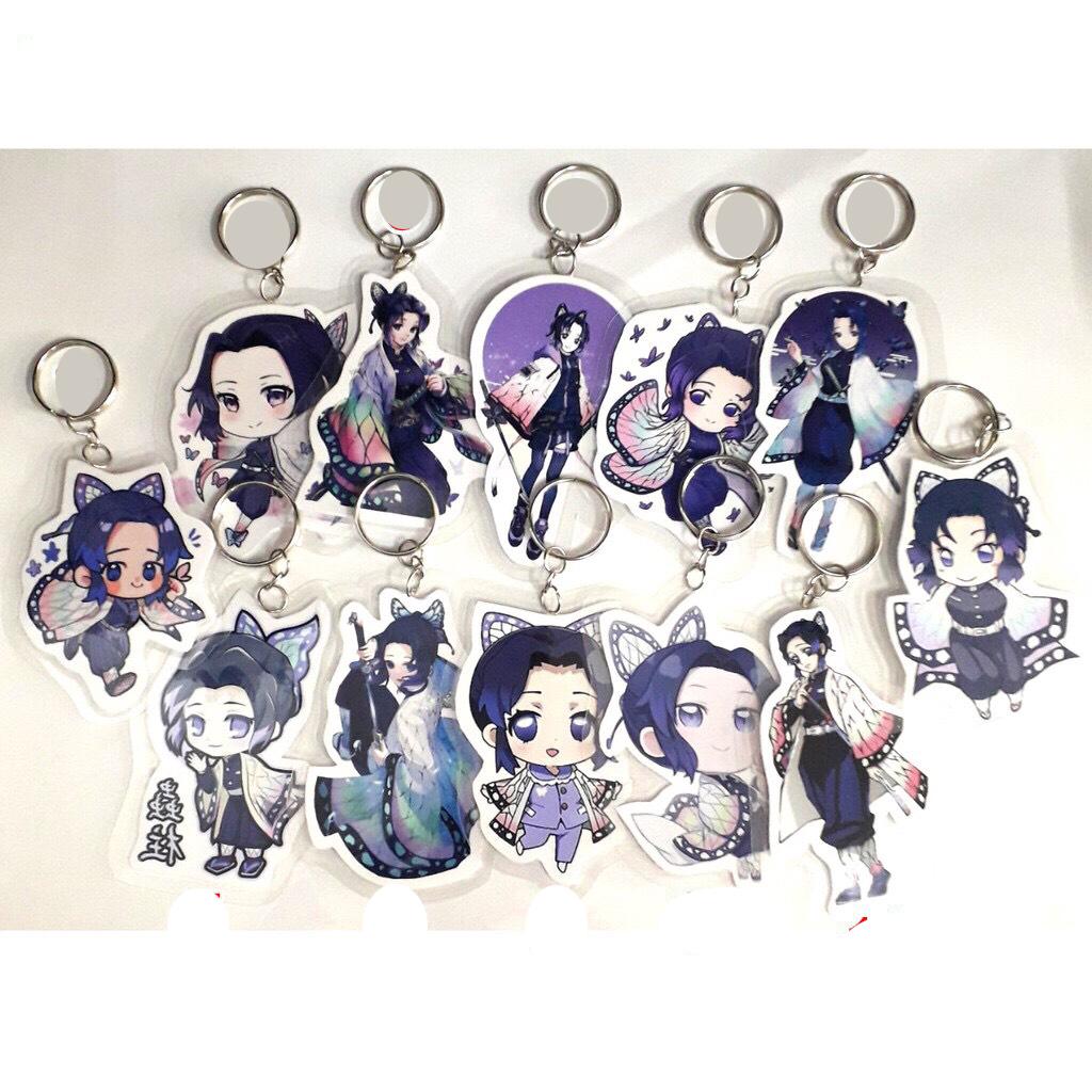 Combo 3 móc khóa Kimetsu no Yaiba - Kochou Shinobu