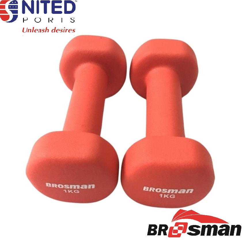TẠ TAY CAO CẤP 1KG HÃNG BROSMAN