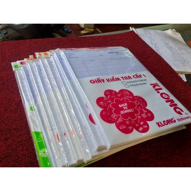 Giấy Kiểm Tra 5Ly To Klong - Khách Sỉ Ib