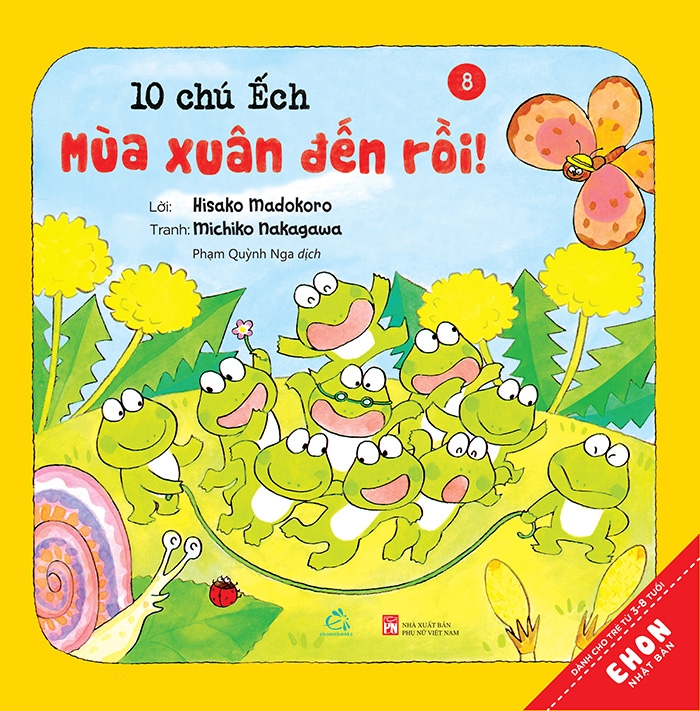 Fahasa - Bộ Sách 10 Chú Ếch (Tập 7 Đến Tập 12) - Bộ 6 Cuốn