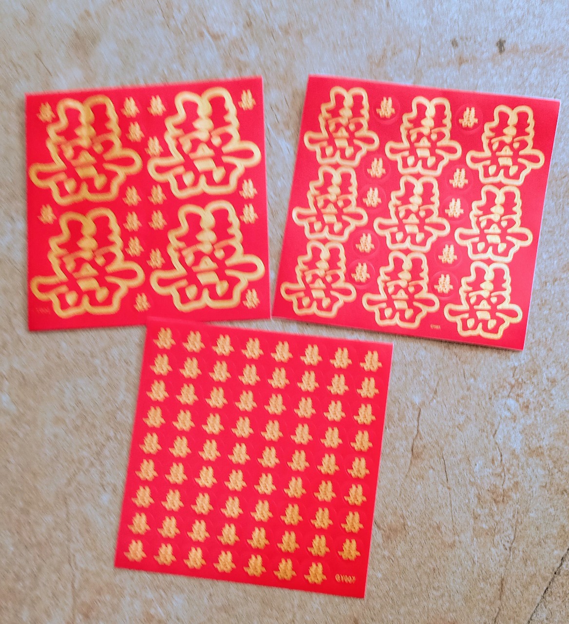 Hỷ tim dán cau & Hỷ dán hoa quả