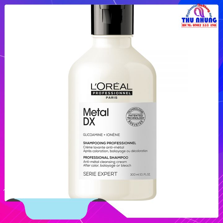 Dầu gội l'oreal metal dx siêu mềm mượt thải độc kim loại cho tóc 300ml