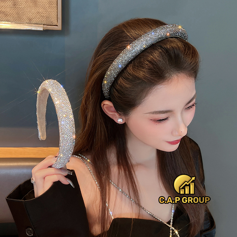 Cute bling Korean hairbows