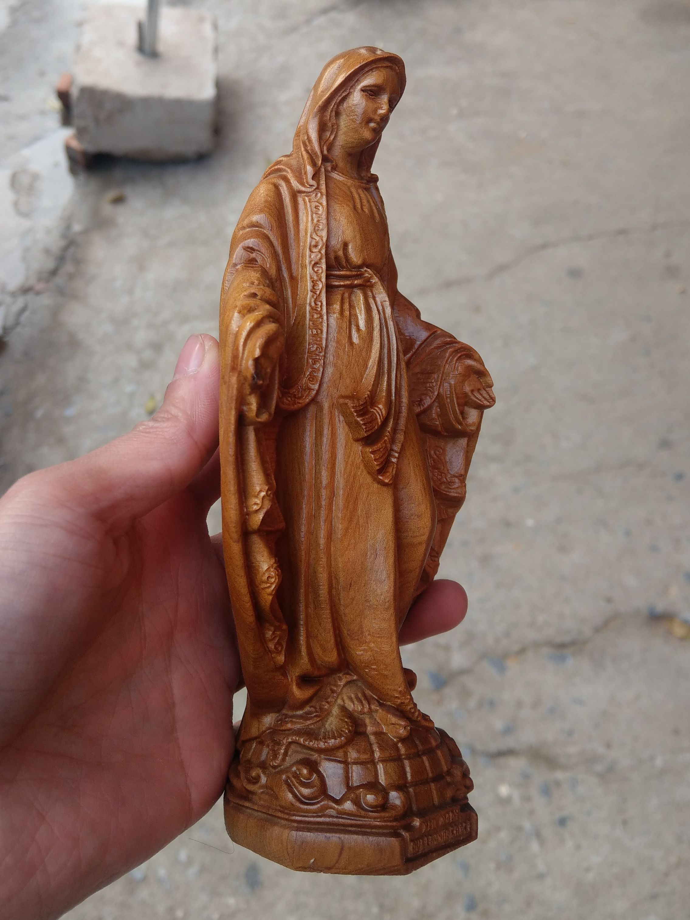 Tượng Đức Mẹ Maria - Cao 12cm
