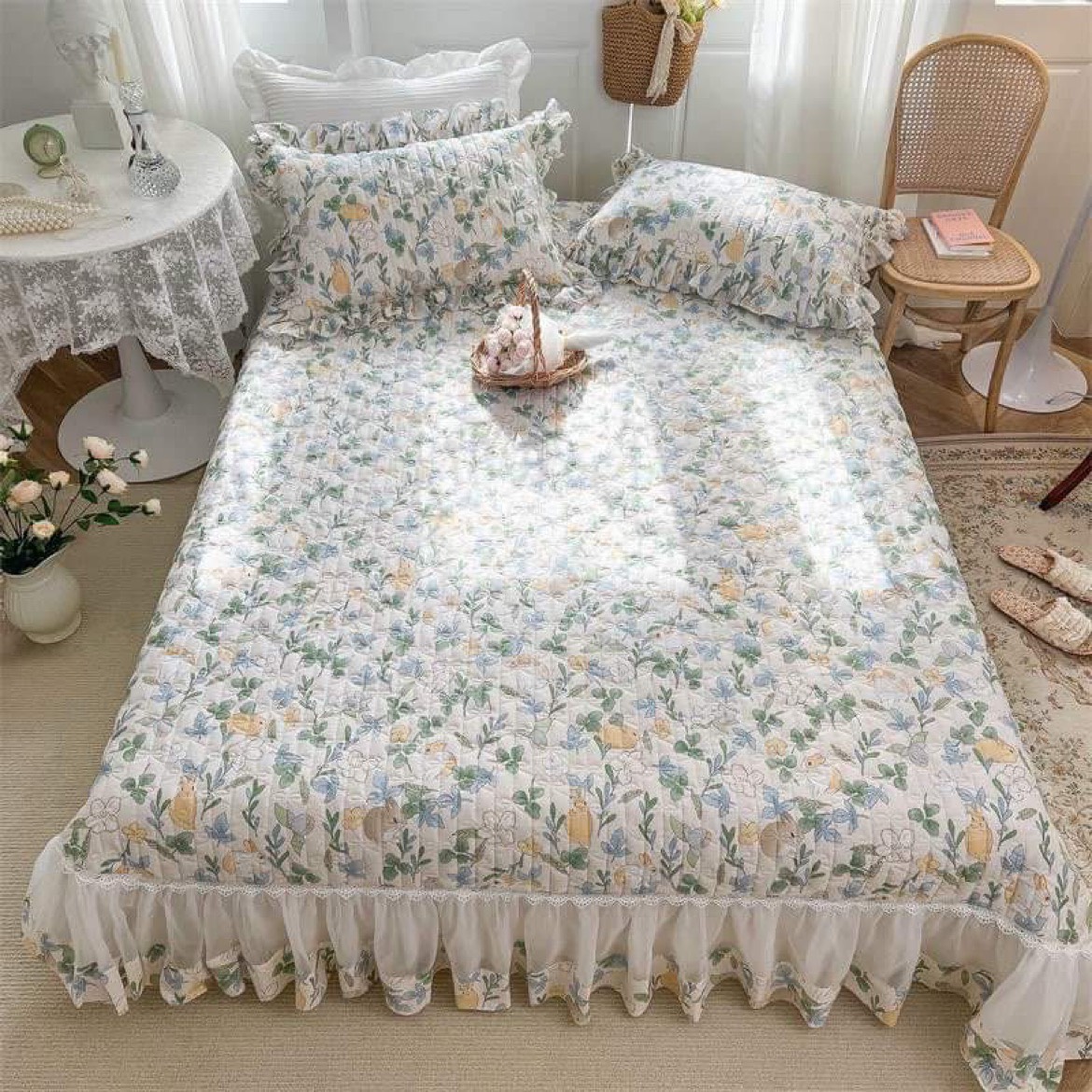 BỘ GA GỐI COTTONG TRẦN PHỦ