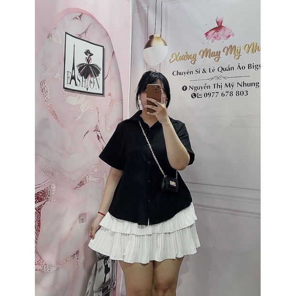 Áo Sơ Mi Gân hót hít 68kg đến 95kg