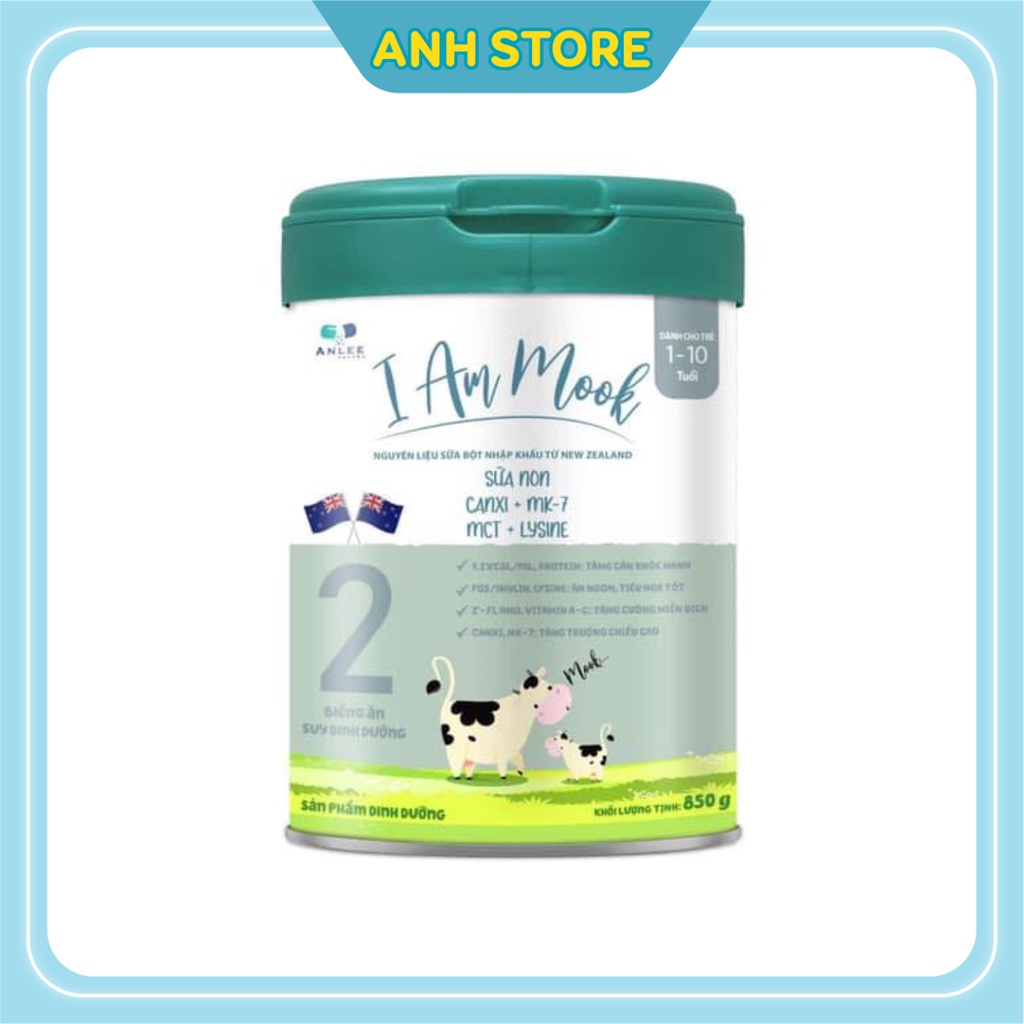 Sữa i am mook số 2 - 850g