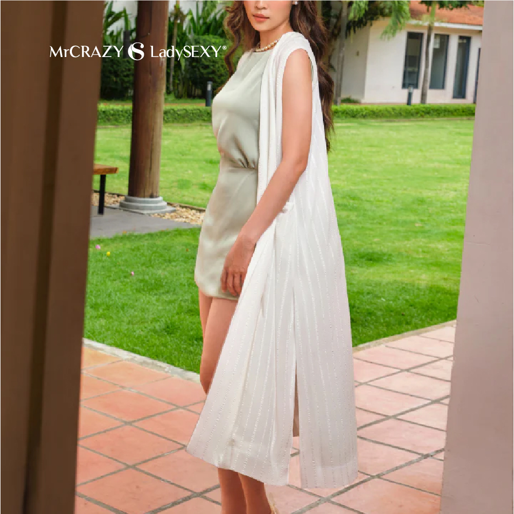 Sleeveless Long-Line Waistcoat