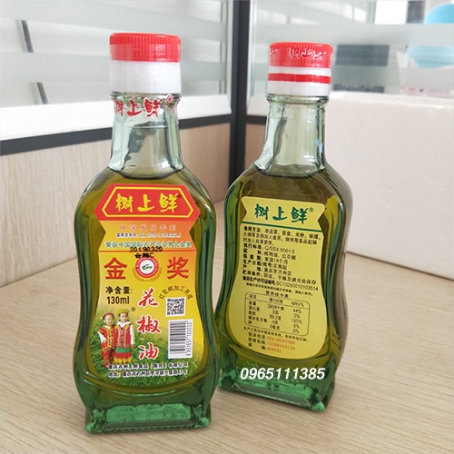 Dầu Hoa Tiêu Xanh 130ml - Dầu Tê