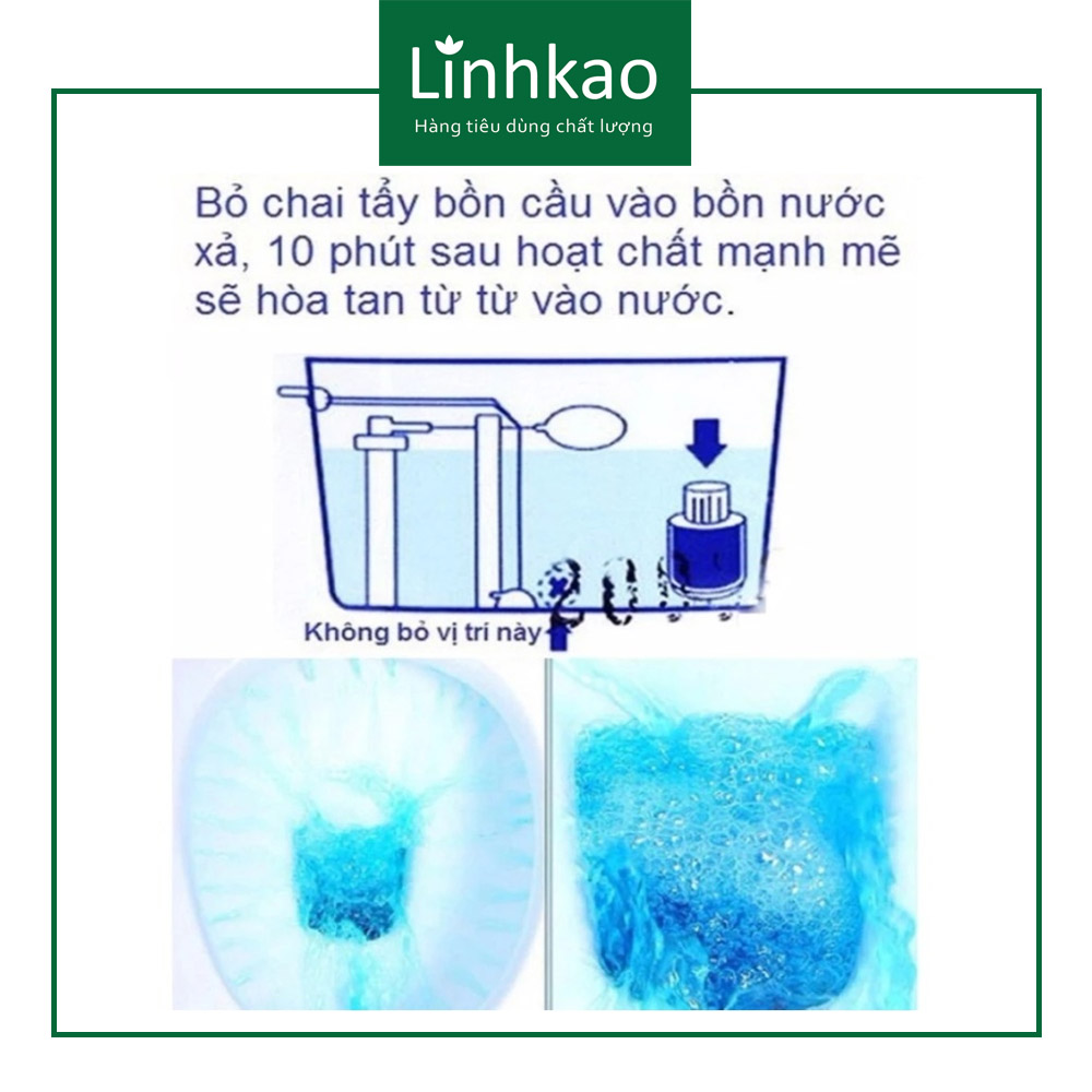 Cốc thả bồn cầu Hàn Quốc siêu sạch thơm