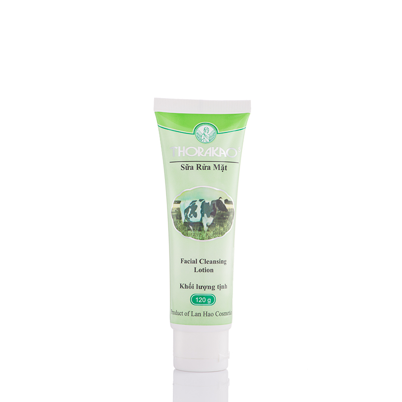 Rửa mặt sữa bò không hạt massage 120g