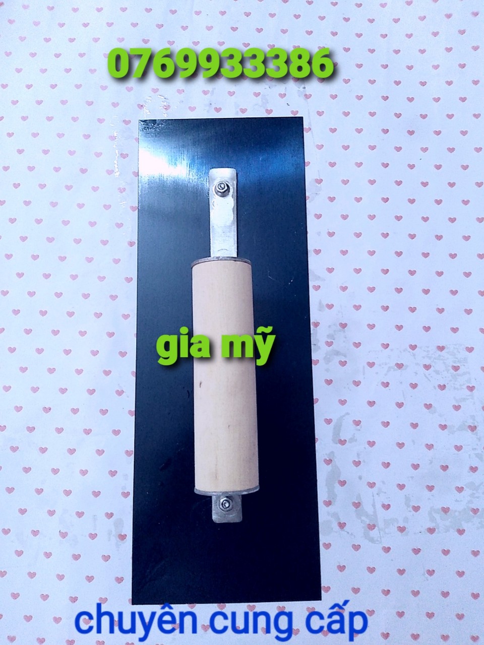 [HCM]BAY TRÉT THÉP CÁN GỖ 30x11 cm.CHUYÊN XÂY DỰNG.XÂY TÔ.-GIA MỸ