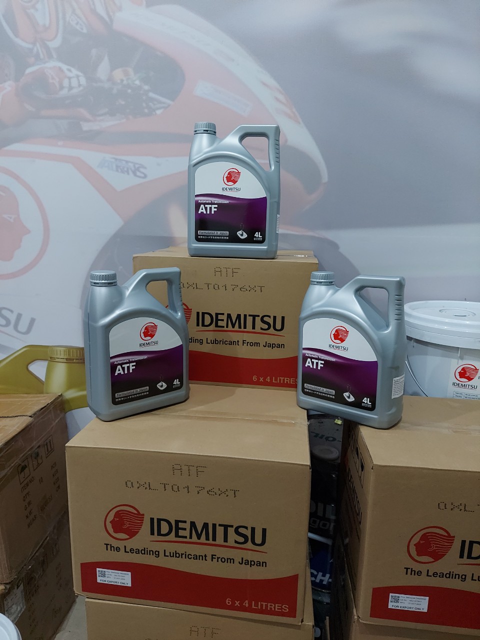 DẦU HỘP SỐ IDEMITSU ATF ĐÓNG GÓI 4LIT