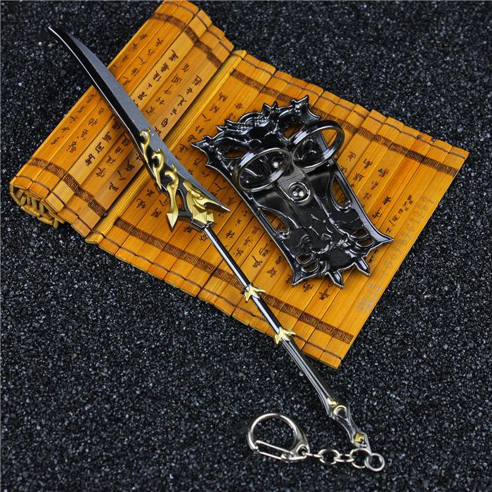 Móc Khóa Trường Kiếm Samurai Black