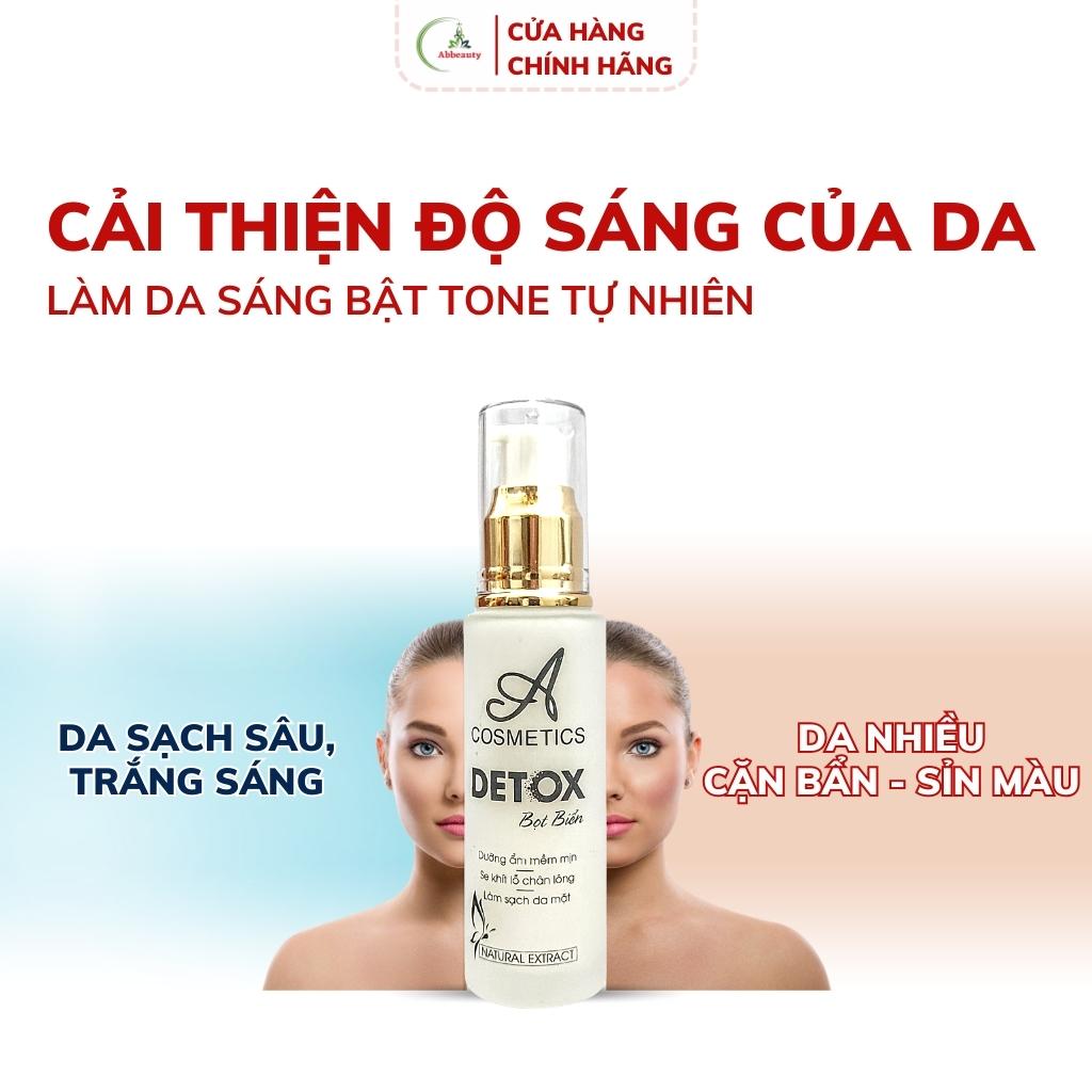 Mặt nạ thải độc Mềm a cosmetics, detox bọt biển 50g