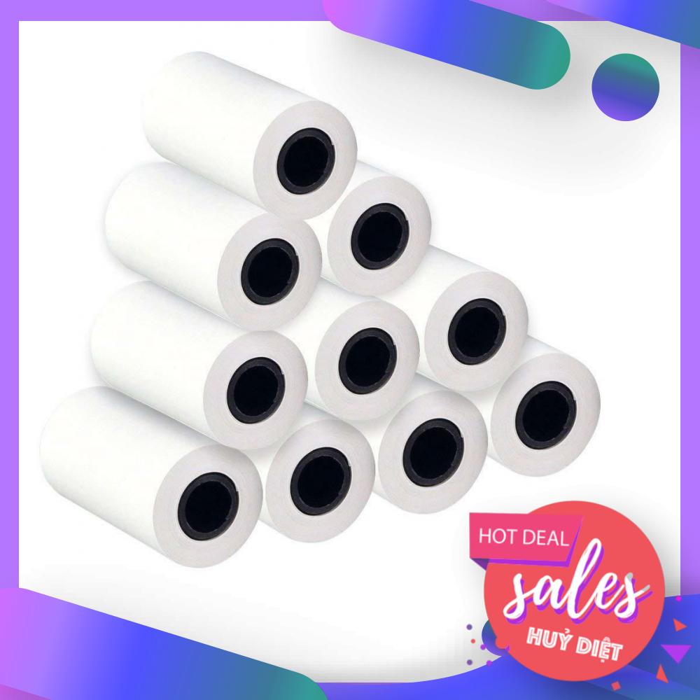 Bộ 20 Cuộn Giấy In Nhiệt Oji K57 (57mmx45mm) Dành Cho Máy In Bill Chất Lượng Cao