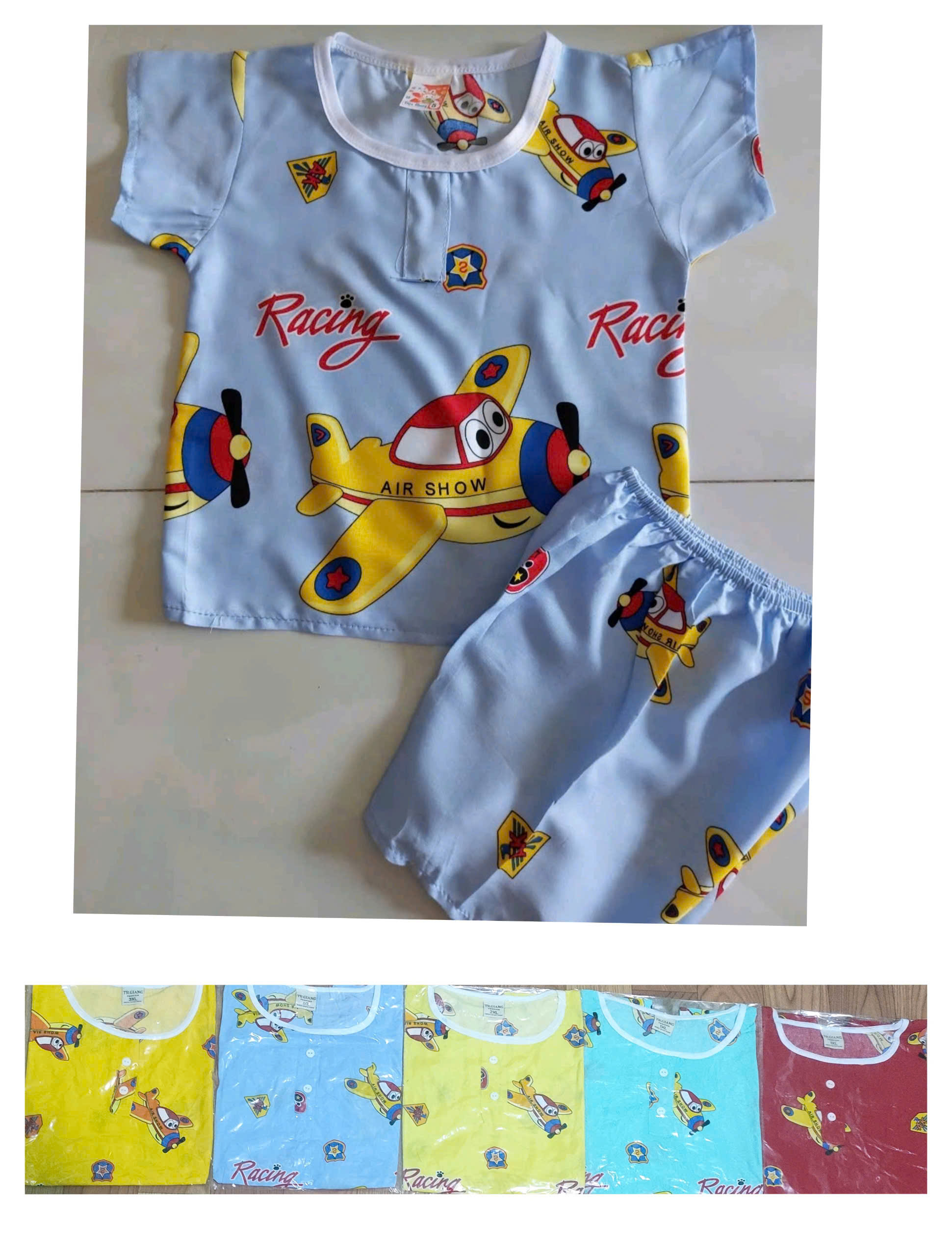 Bộ Tole Bé Trai (18-26kg) (giao màu ngẫu nhiên)