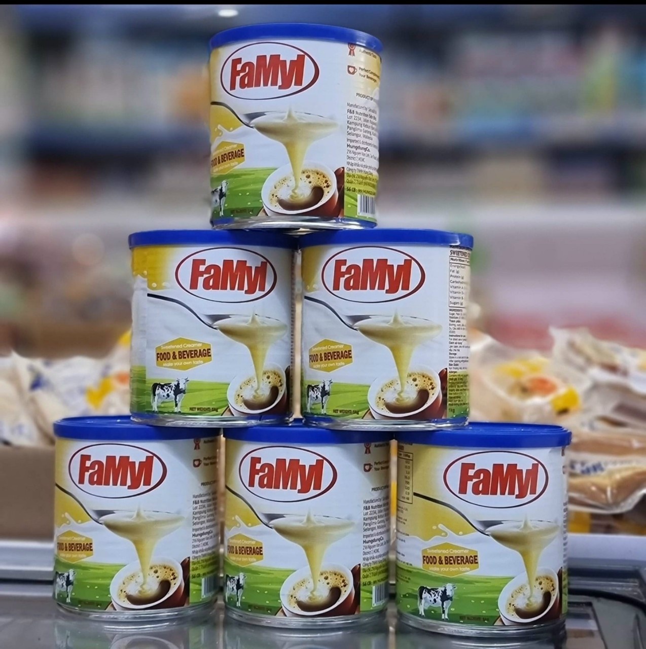 Sữa đặc có đường FAMYL - Lon 1kg