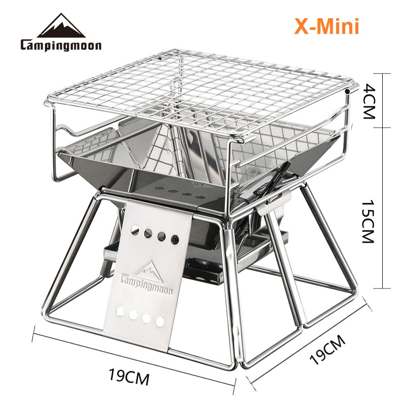 Bếp Nướng 1-2 Người Campingmoon X-Mini và X-Mini Pro