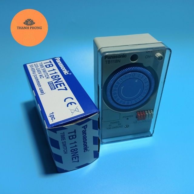 Rơ Le Thời Gian Thực Panasonic TB118NE7 Đồng Hồ Hẹn Giờ - Timer Hẹn Giờ