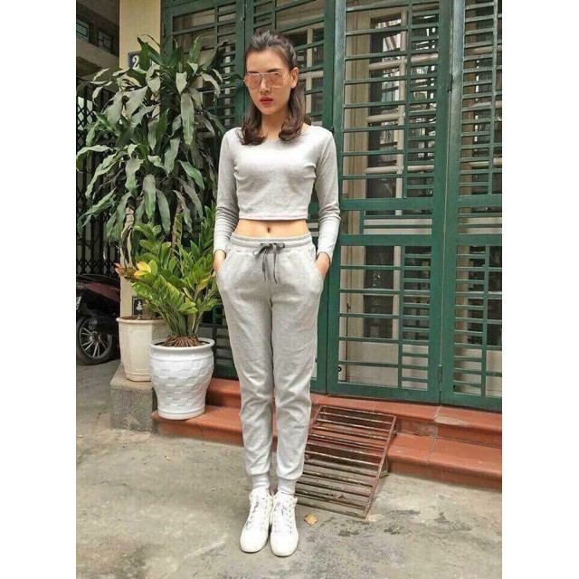 Quần Jogger gân tăm cao cấp