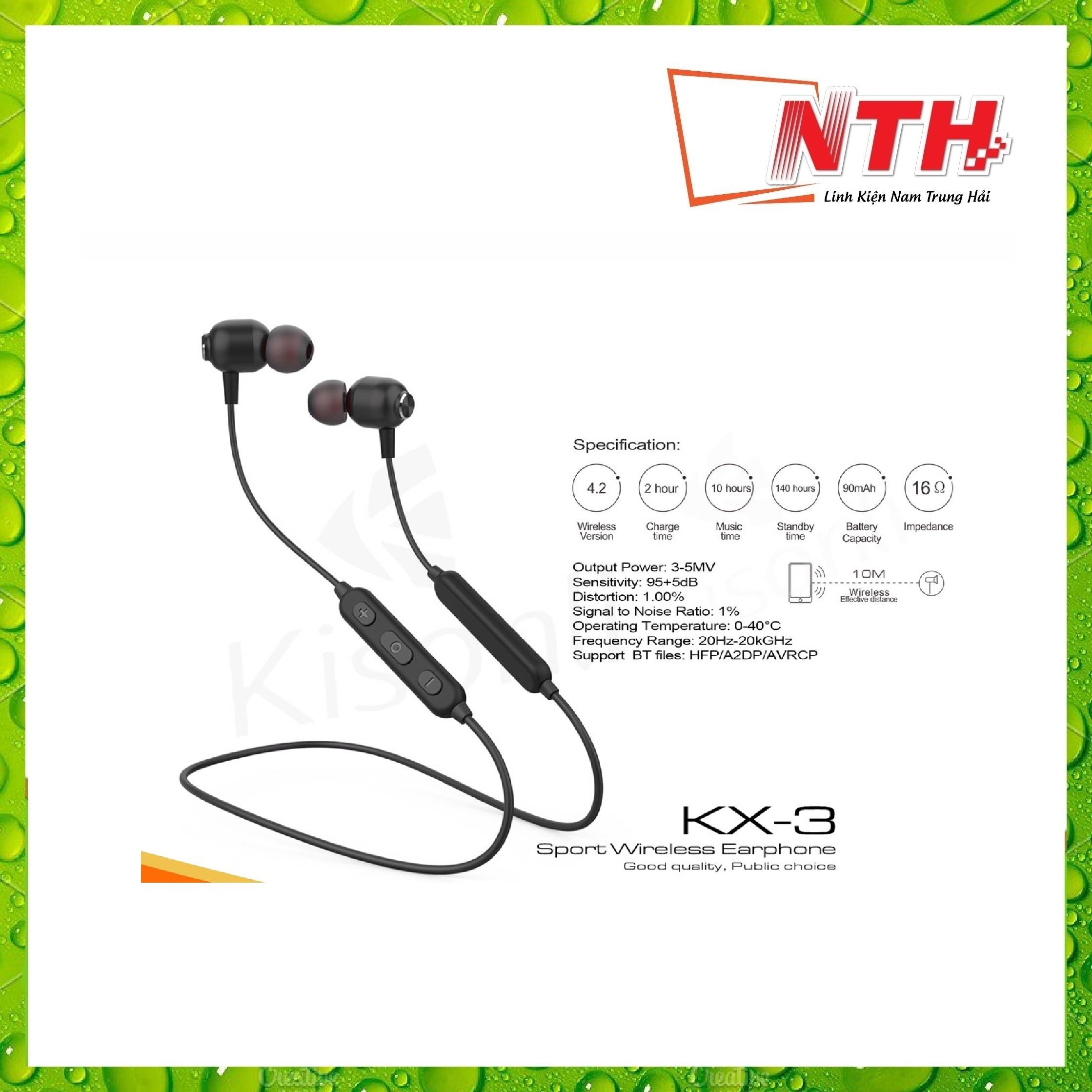 [HCM]Tai Nghe Bluetooth Kisonli  KX-3