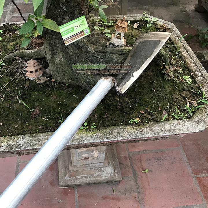 Thuổng đào đất thép rèn cán 75cm