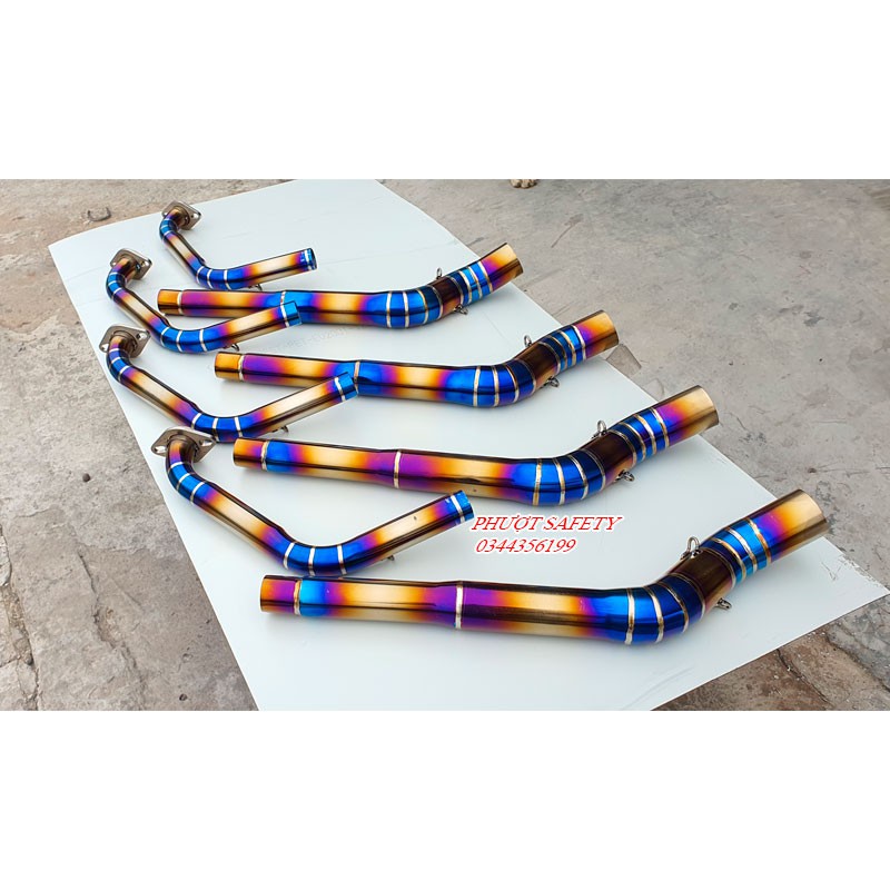 Cổ pô tăng R15V3 Titanium cao cấp
