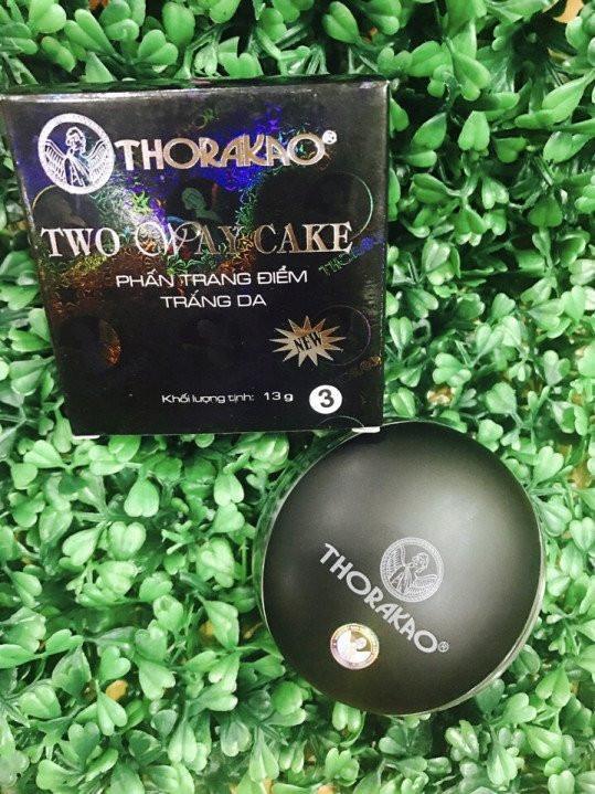 PHẤN TRANG ĐIỂM THORAKAO TRẮNG DA TWO WAY CAKE 13G SỐ 3