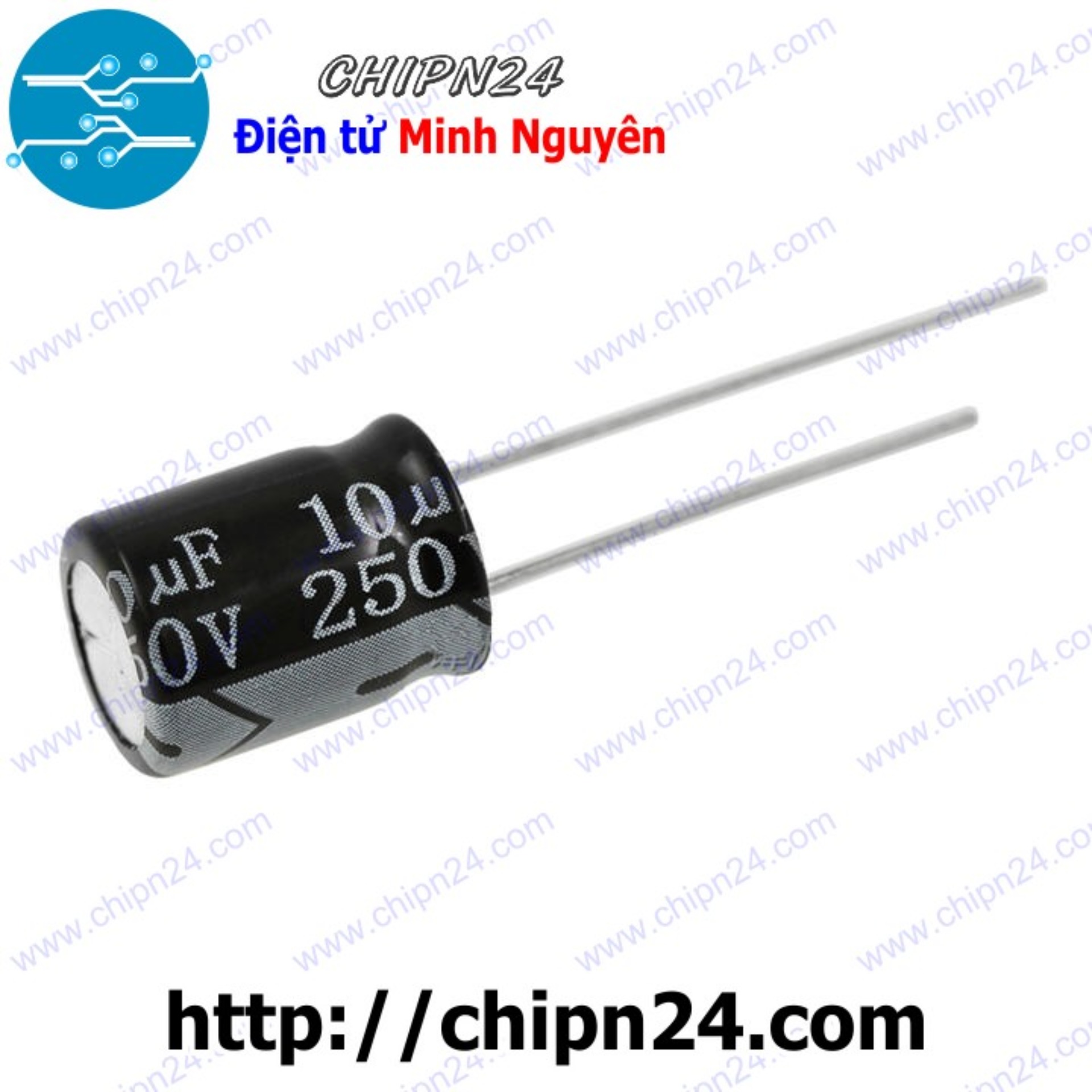 Tụ hóa 10uf 250v
