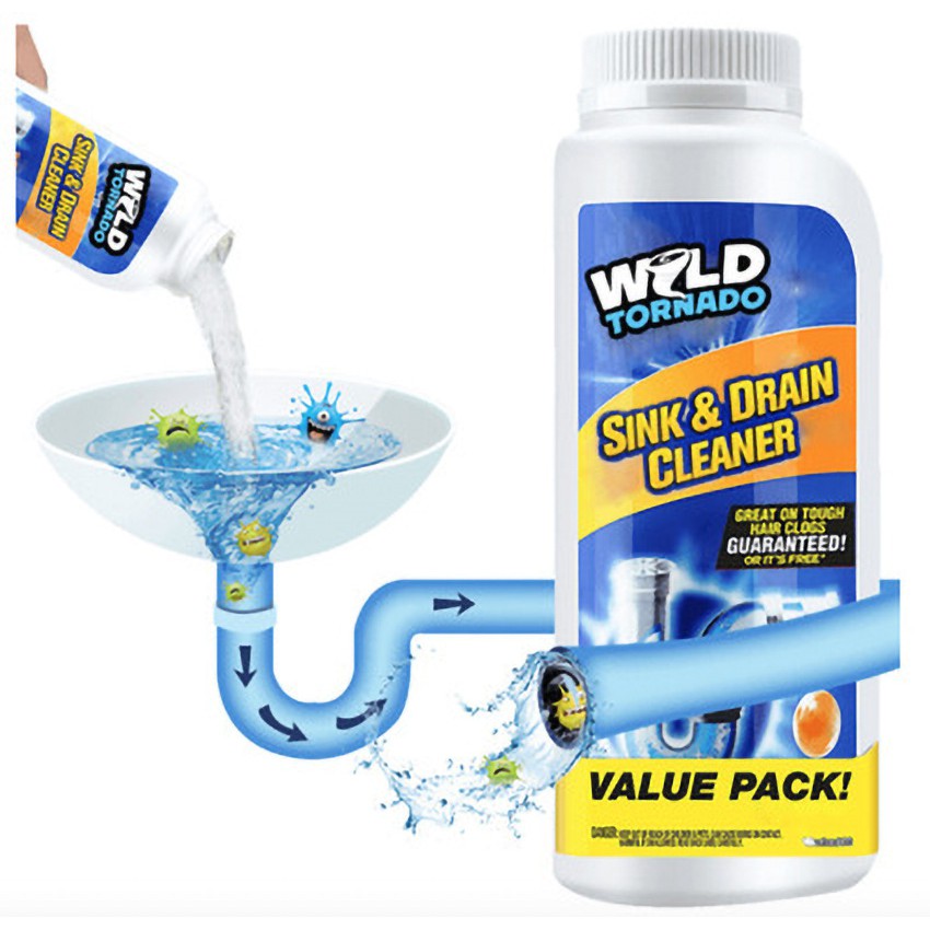Wlld tornado drain powder bottle 110g