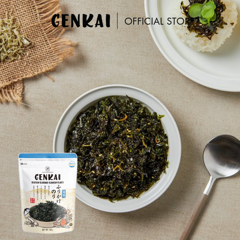 Rong Biển Trộn Cơm GENKAI Hải Sản 40g