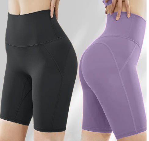 Quần Short Thể Thao Nữ Cao Cấp - Đa Màu Sắc, Chất Liệu Thoáng Khí, Phong Cách Biker Gym