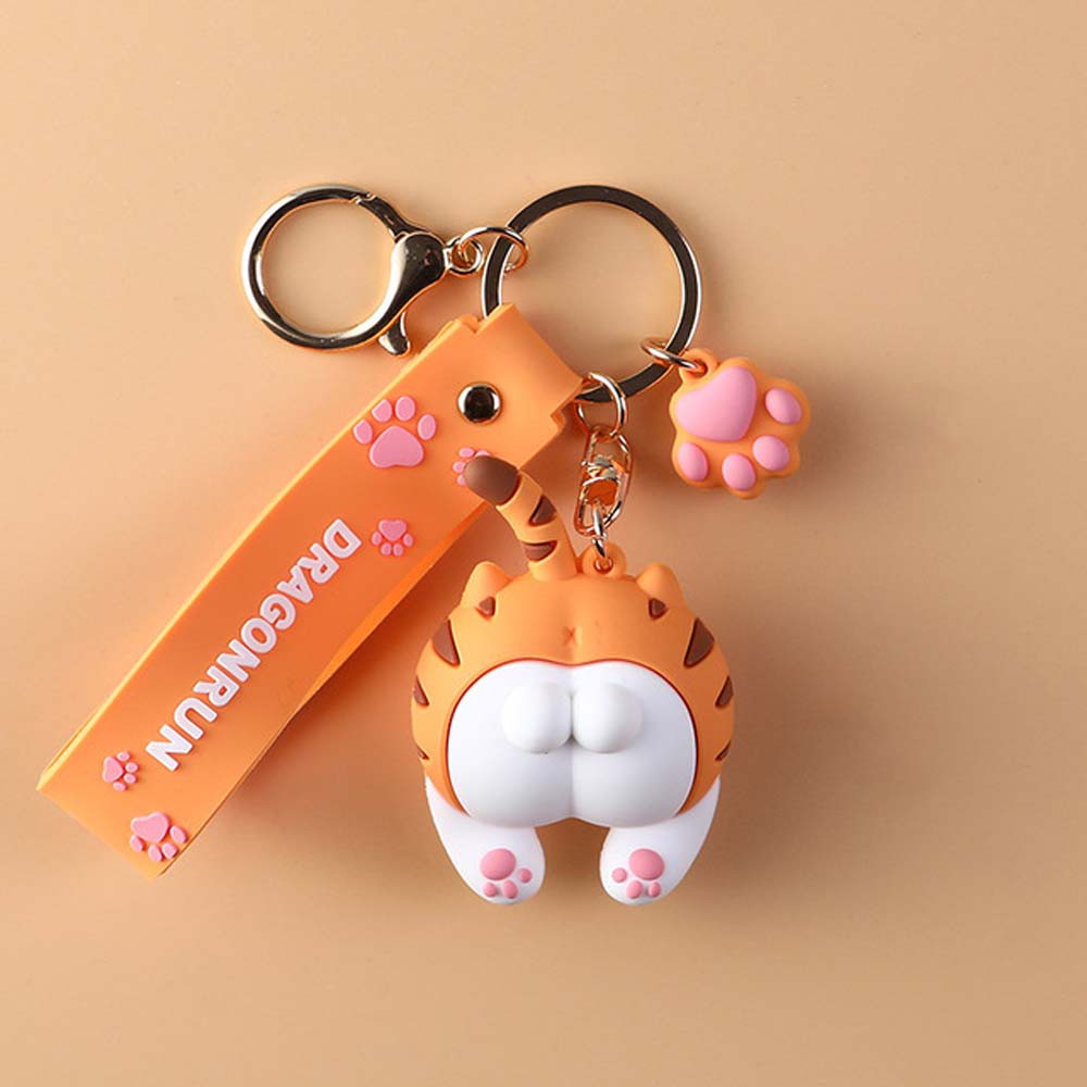 Móc khóc Mông Mèo ( Đít Mèo ) HOT Trend Siêu Cute ( Móc treo cặp , trang trí  , treo chìa khóa ,... )
