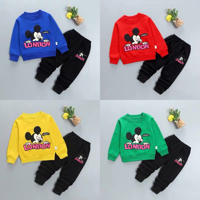 set nỉ da cá tàu cho bé trai Bin shop88