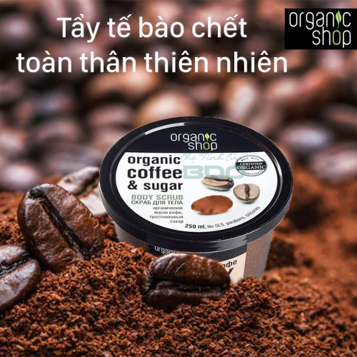 Tẩy da chết Body Organic