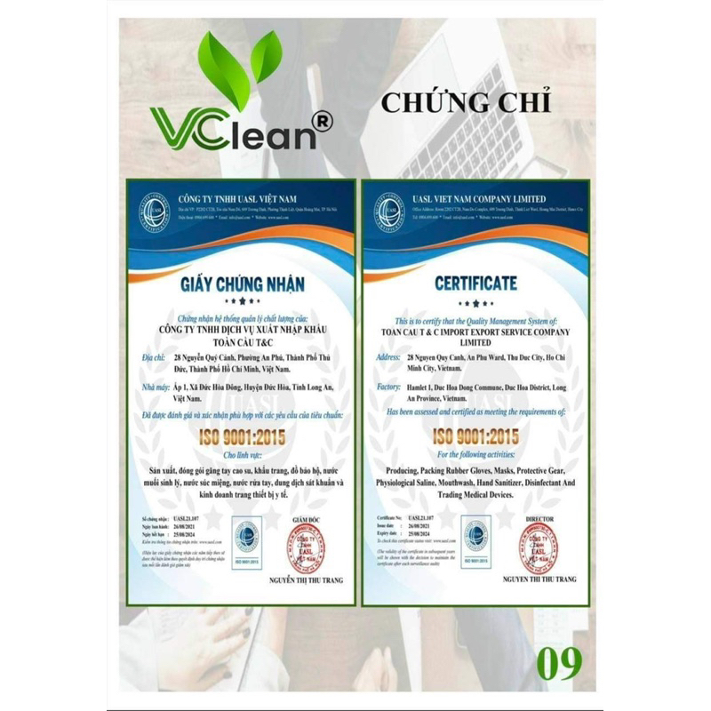 CỒN SÁT KHUẨN 70 ĐỘ VCLEAN HƯƠNG SẢ CHAI 100ML
