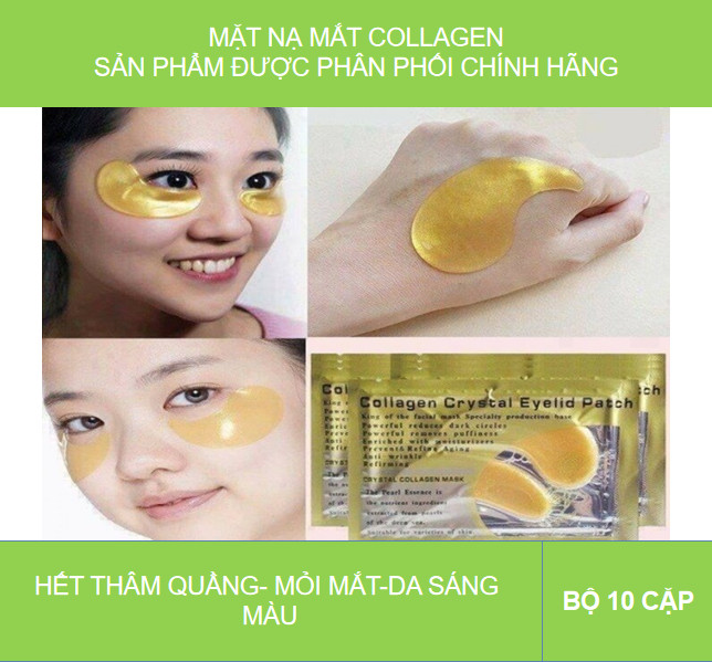 Combo 10 cặp mặt nạ mắt collagen hàn quốc