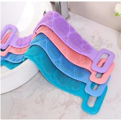 Dây Cọ Lưng , Kỳ lưng Silicon 2 Mặt Mẫu Mới