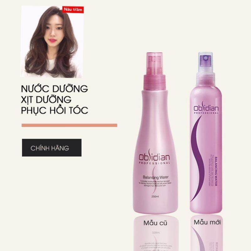 [HCM]Xịt Dưỡng Tóc Hoa Hồng Obsidian 250Ml