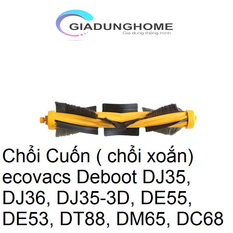 Chổi cuộn robot hút bụi ecovacs deebot dj35, dj36, dj35-3d, de55, de53, dt88, dm65, dc68.chính hãng