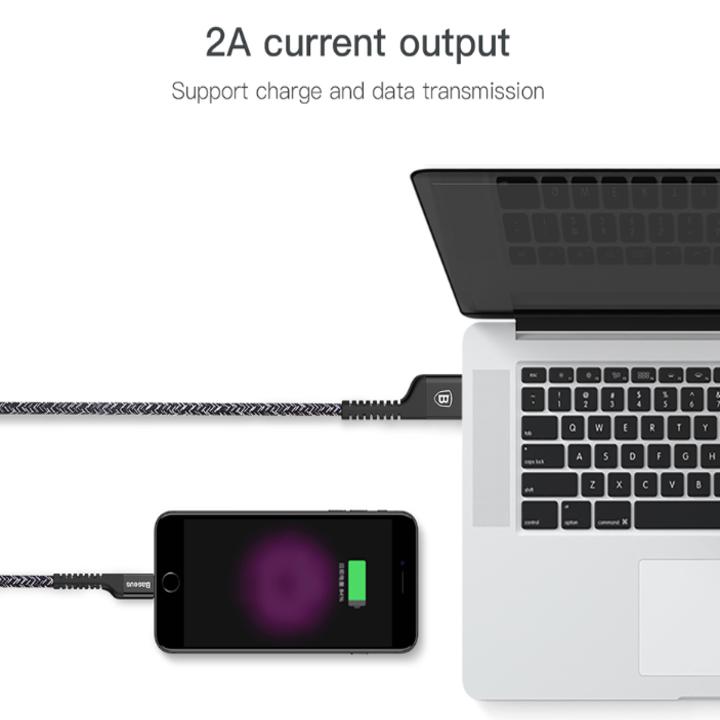 Cáp sạc nhanh Lightning cho iphone, ipad Baseus CALZJ dài 1,5m