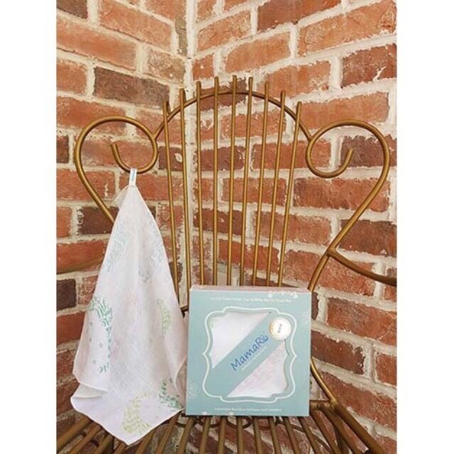 Khăn Sợi Tre - Khăn Sữa Premium Mamaru 30*30