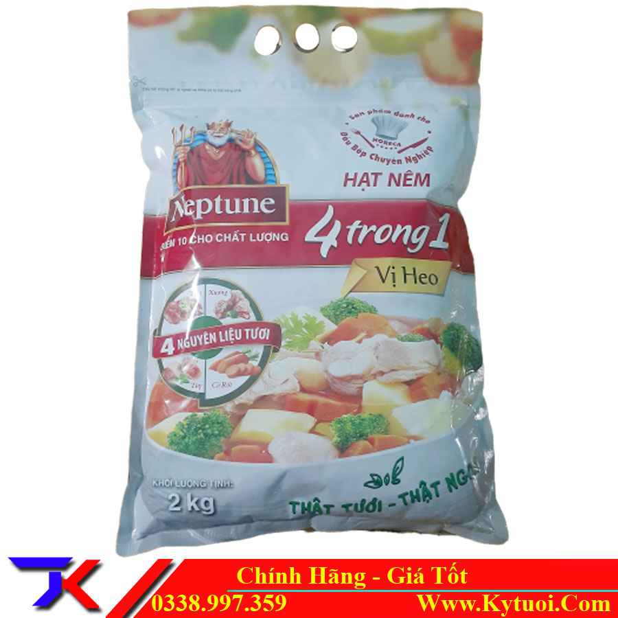Hạt nêm Neptune 4 trong 1 túi 2kg