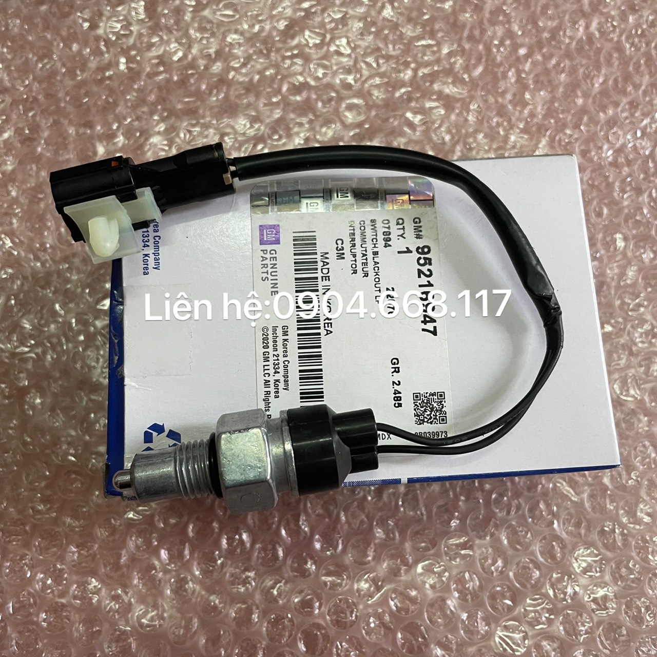 Công tắc báo lùi matiz 3 95216947