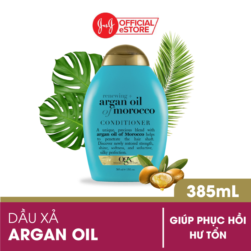 Dầu xả OGX Renewing + Argan oil of Morocco 385ml cao cấp