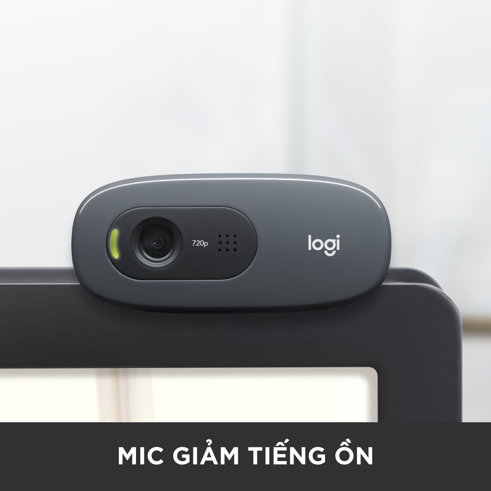 Combo Webcam Logitech C270 & Tai nghe Logitech H390