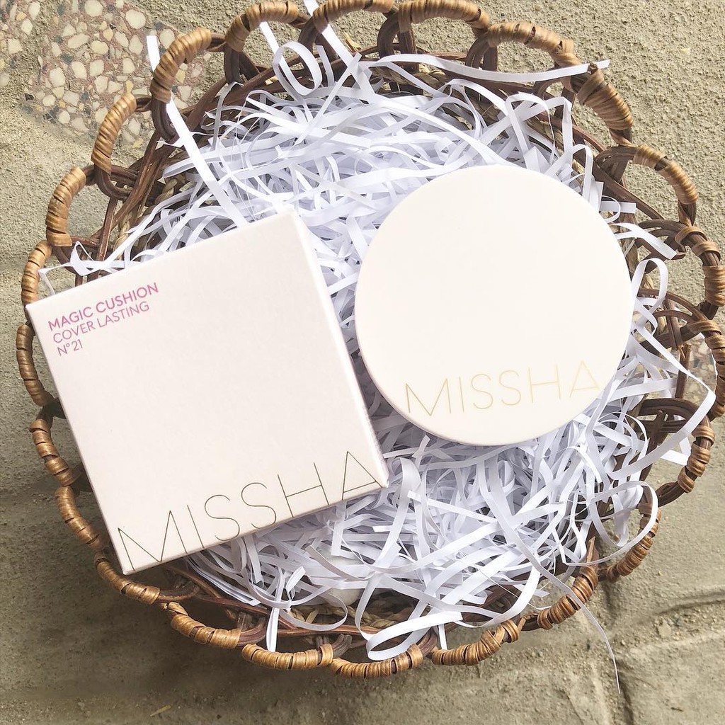 [HOÀN TIỀN 15%]Phấn nước Missha M Magic Cushion Cover SPF 50+ PA+++