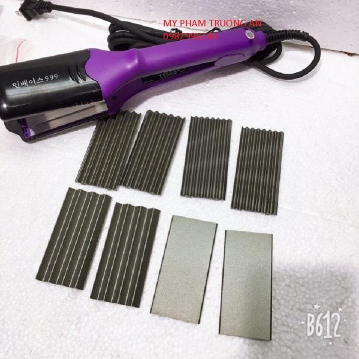 Máy bấm tóc thay bản dập xù - duỗi tóc